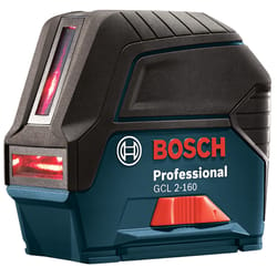 Bosch 2 beam Self Leveling Cross Line Laser 165 ft. 8 pc
