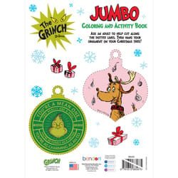 Bendon The Grinch Jumbo Activity and Coloring Book