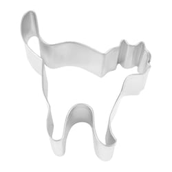 R&M International 3 in. L Witc's Cat Cookie Cutter Silver 1 pc