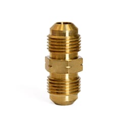 ATC 3/8 in. Flare 3/8 in. D Flare Yellow Brass Union
