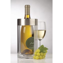 Prodyne 1 bottle Clear/Silver Acrylic Iceless Wine Cooler