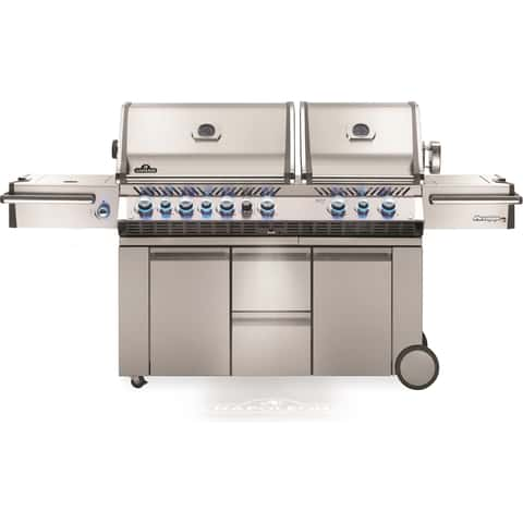 Napoleon Prestige PRO 6 Burner Natural Gas Grill Silver Mfr PRO825RSBINSS 3 Ace Hardware