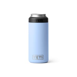 YETI Rambler Colster 12 oz Big Sky Blue BPA Free Slim Can Insulator