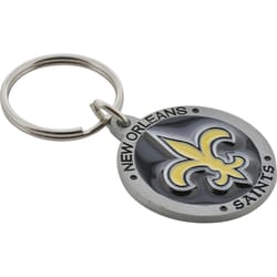 HILLMAN NFL Tempered Steel Silver Split Ring Keychain