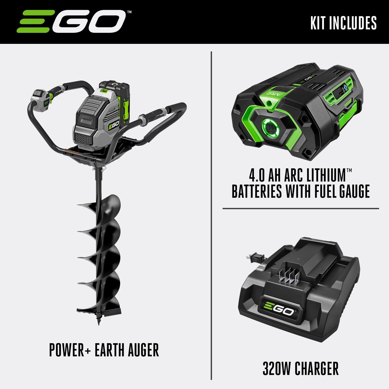 EGO Power+ EG0803 32 in. Earth Auger 56V KIT W/ 5.0AH BATTERY - Ace Hardware