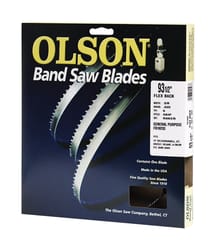 Olson 93.5 in. L X 0.4 in. W X 0.02 in. thick T Carbon Steel Band Saw Blade 4 TPI Skip teeth 1 pk