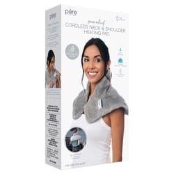 Pure Enrichment PureRelief Heating Pad 4 settings Gray 14.8 in. W X 22 in. L