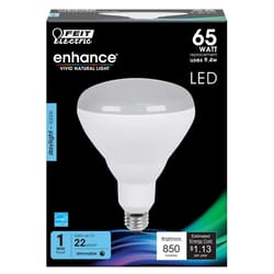 Feit Enhance BR40 E26 (Medium) LED Bulb Daylight 65 Watt Equivalence 1 pk