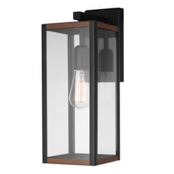 Globe Electric Bowery 1-Light Matte Black Wall Sconce