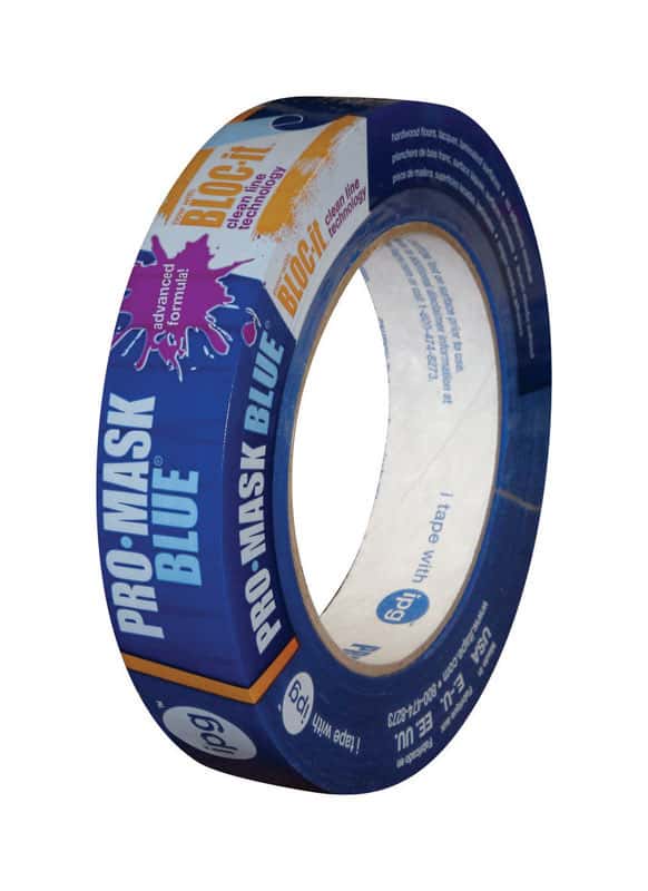 IPG ProMask 0.94 in. W x 60 yd. L Blue High Strength Masking Tape 1 pk