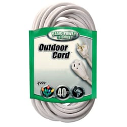 Coleman Cable Outdoor 40 ft. L Green Extension Cord 16/3 SJTW