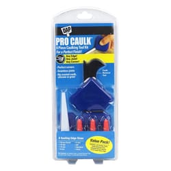 DAP Pro Caulk Black Professional Plastic Caulking Tool Kit 8 pc