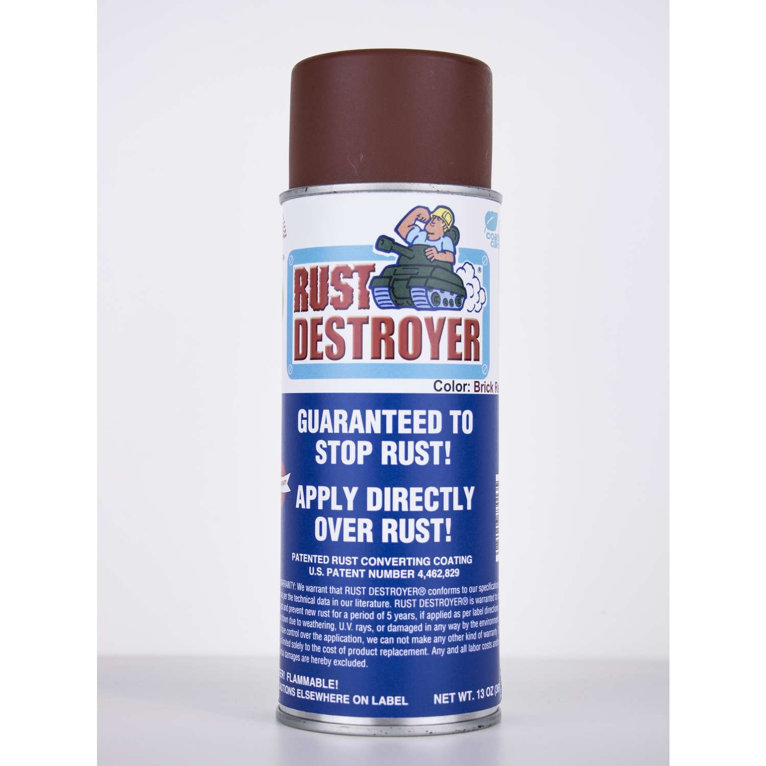 Rust Destroyer No Indoor and Outdoor Matte Red OilBased AlkydBased