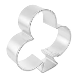 R&M International Corp International Corp 3 in. W X 3 in. L Club Cookie Cutter Silver 1 pc