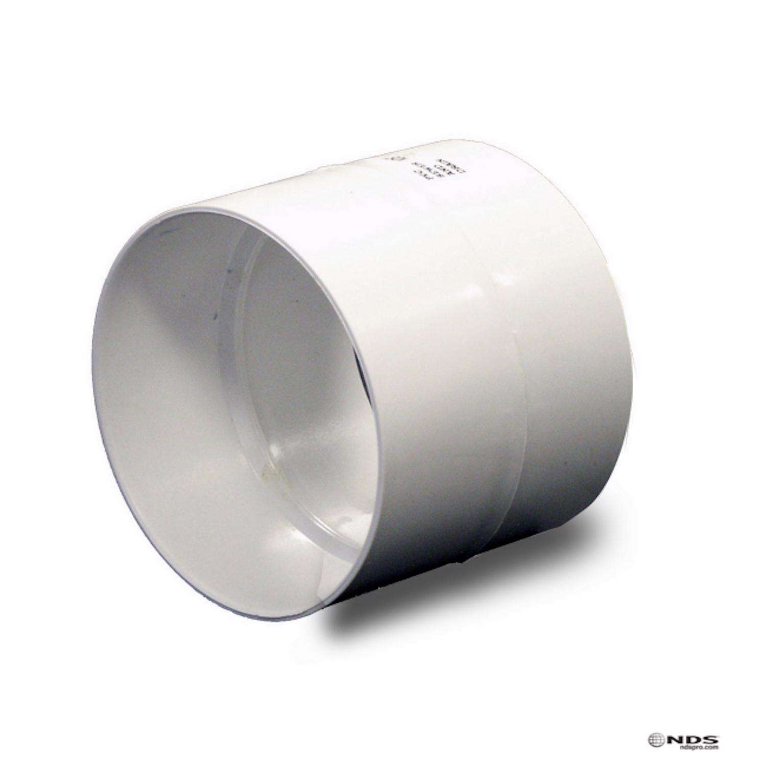 NDS Schedule 35 3 in. Hub each X 3 in. D Hub PVC Coupling 1 pk Ace