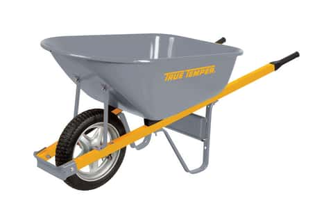 6 cubic on sale feet wheelbarrow