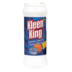 Kleen King Fresh Clean Scent Metal Cleaner 14 oz Powder