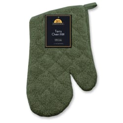 Kane Home Sage Green Cotton Oven Mitt