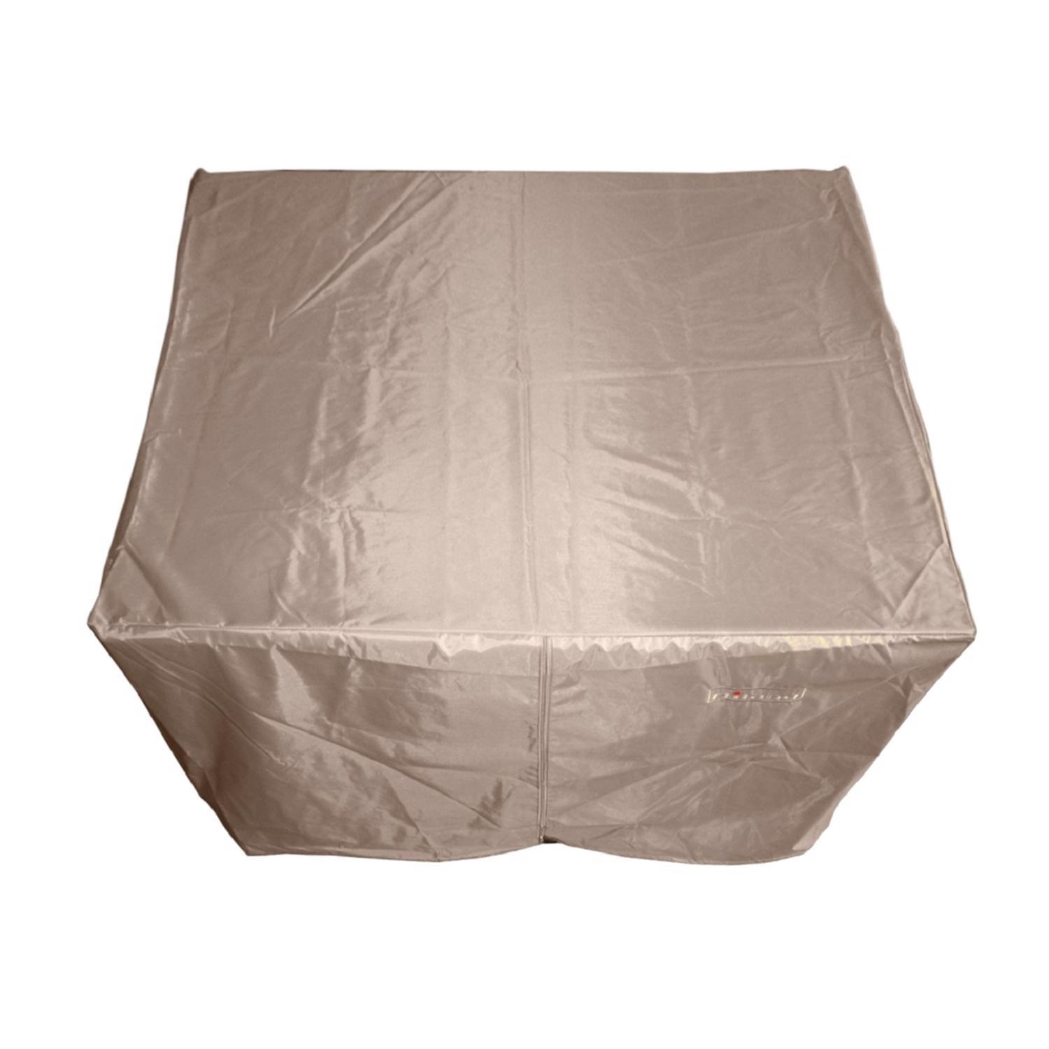 Hiland PVC Coated Polyester Fire Pit Cover 23 in. H X 45 in. W X 45 in. D Sansujyuku sansujyuku.com