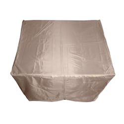 Hiland PVC Coated Polyester Fire Pit Cover 23 in. H X 45 in. W X 45 in. D