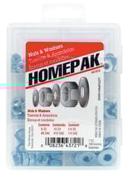 HILLMAN Zinc-Plated Steel Various Sizes Fender Washer 6 pk