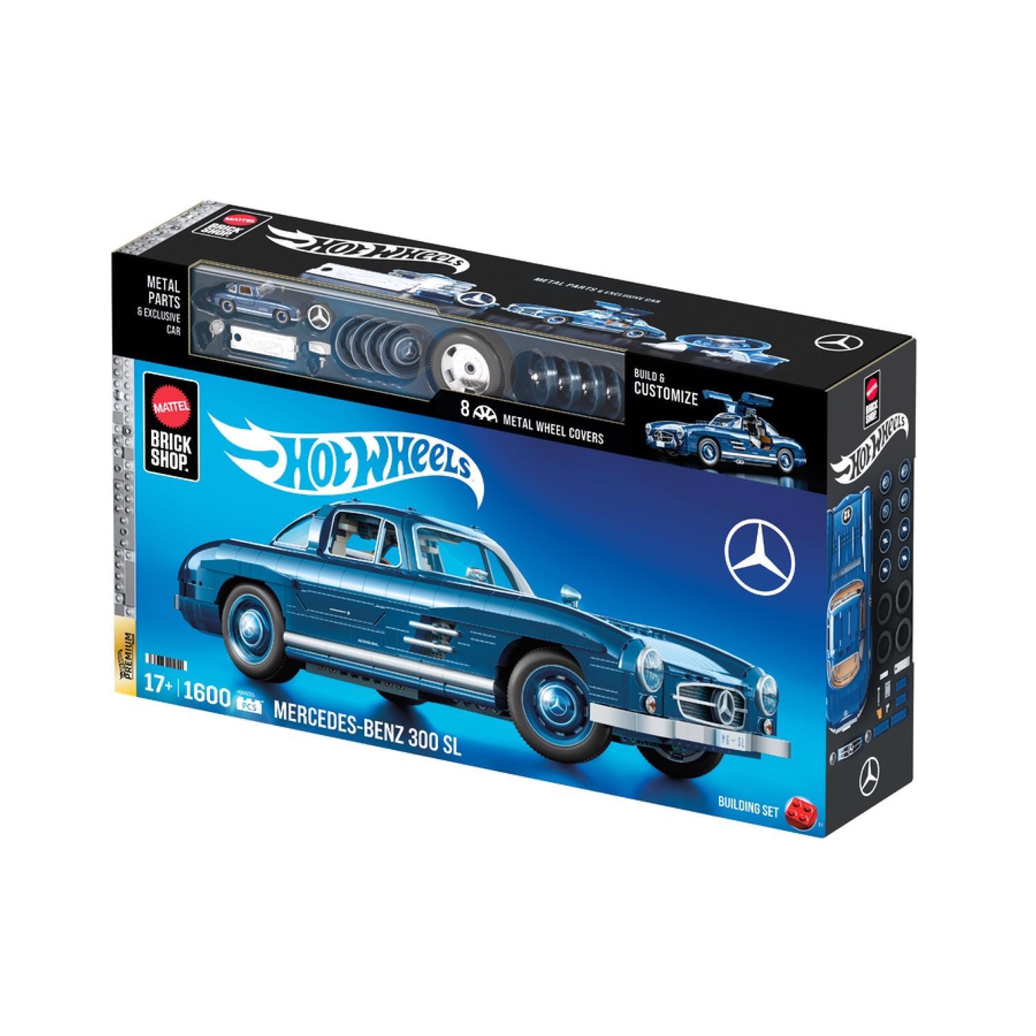 Hot Wheels Mega Premium Mercedes-Benz Building Set 1600 pc