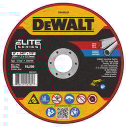DeWalt Elite 6 in. D X 7/8 in. Metal/Steel Cutting Wheel 1 pk