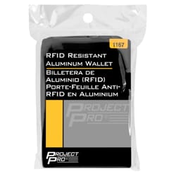 Project Pro Novelty RFID Resistant Wallet Aluminum 1 pc