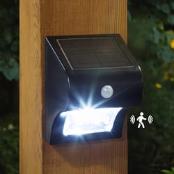 Classy Caps Solar Powered 0.33 W LED Deck Light 1 pk