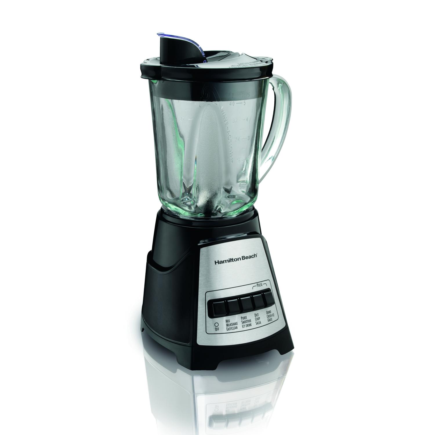 Hamilton Beach Power Elite Blender 40 oz. 12 Stainless Steel 700 watts Sansujyuku sansujyuku.com