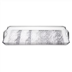 Arrow Home Products Clear Plastic Rectangle Serve Tray 1 pk