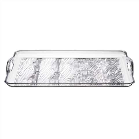 Blackstone Plastic Serving Tray 19 in. L X 13 in. W 4 pk - Ace Hardware