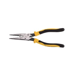 Klein Tools 8.3 in. Steel All-Purpose Spring-Loaded Pliers