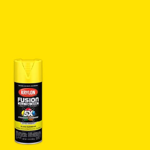 Krylon Fusion All-In-One Gloss Black Stainless Metallic Spray Paint and  Primer In One (NET WT. 12-oz) in the Spray Paint department at