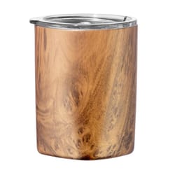 OGGI 10 oz Brown BPA Free Rocks Vacuum Insulated Tumbler
