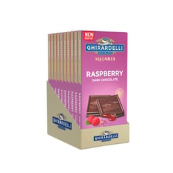 Ghirardelli Dark Chocolate/Raspberry Chocolate Bar 4.8 oz