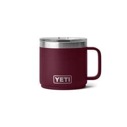 YETI Rambler 14 oz Wild Vine Red BPA Free Vacuum Insulated Mug