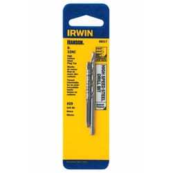 Irwin Hanson High Carbon Steel SAE Tap and Drill Combo Set No. 29 8-32 2 pc