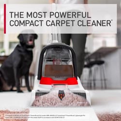Hoover PowerDash Bagless Carpet Cleaner 7 amps Standard White