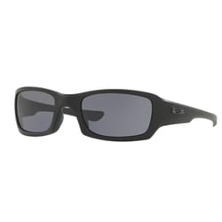 Oakley Standard Issue Fives Squared Unisex Matte Black Frame Gray Lens Sunglasses