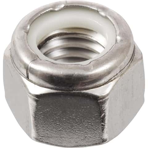 Hillman Stainless Steel USS Nylon Lock Nut 25 pk