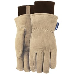 Midwest Quality Gloves L Cowhide Leather Thermalock Tan Gloves