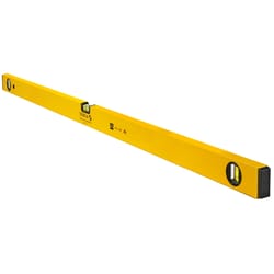 STABILA 48 in. Aluminum Type 70 A-2 Box Level 3 vial