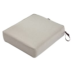 Classic Accessories Montlake Heather Gray Polyester Seat Cushion 5 in. H X 23 in. W X 25 in. L