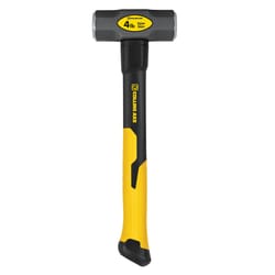 Collins 4 lb Steel Sledge Hammer 15 in. Fiberglass Handle