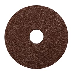 Century Drill & Tool 4.5 in. Aluminum Oxide Center Mount Fiber Disc 24 Grit Extra Coarse 3 pk