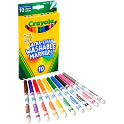 Crayola Color Max Assorted Fine Tip Washable Marker 10 pk