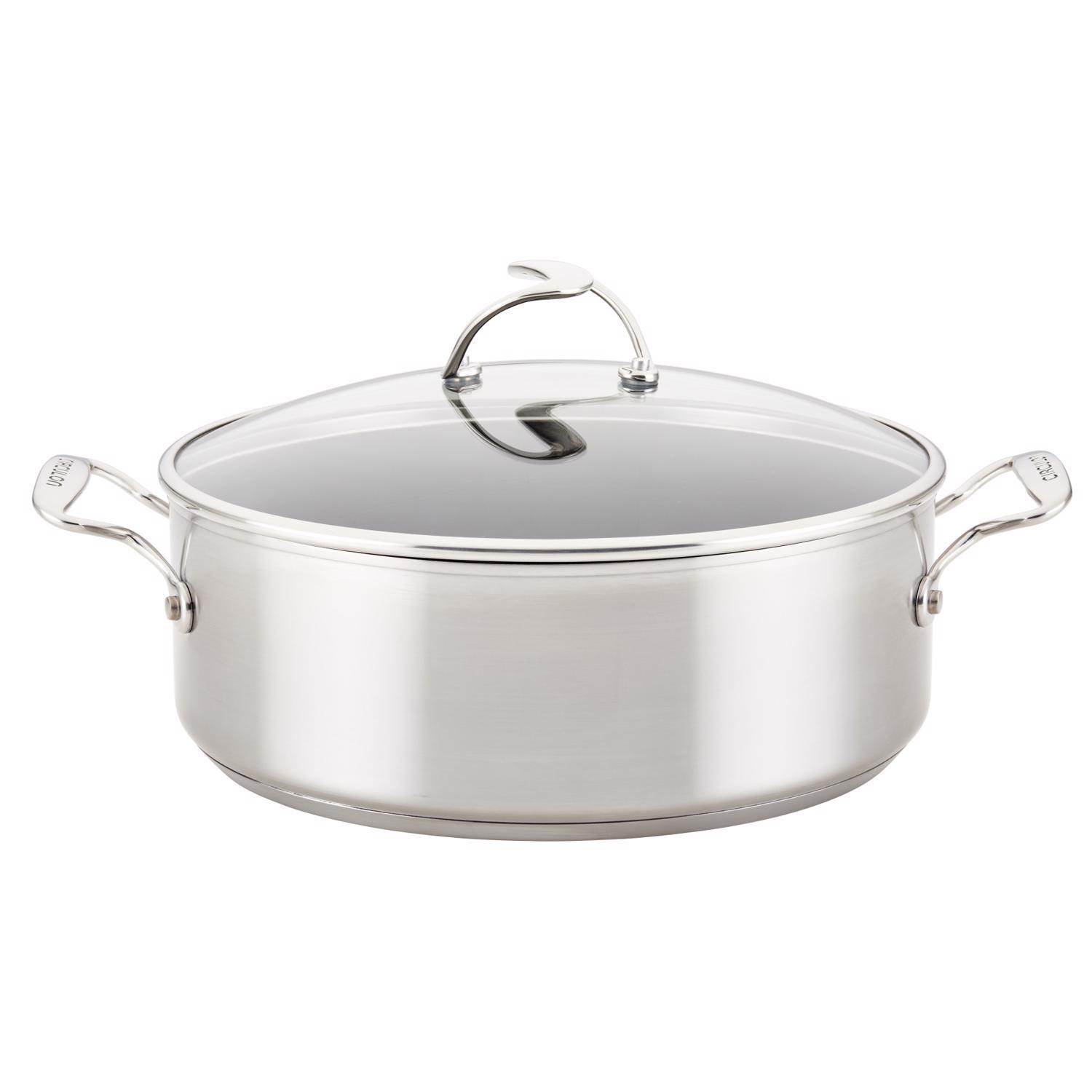 Circulon Stainless Steel Stock Pot 11.9 in. 7.5 qt Silver Sansujyuku sansujyuku.com