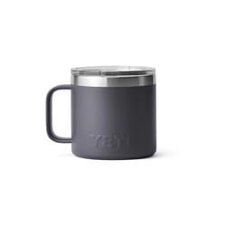 YETI Rambler 14 oz Charcoal BPA Free Mug with MagSlider Lid