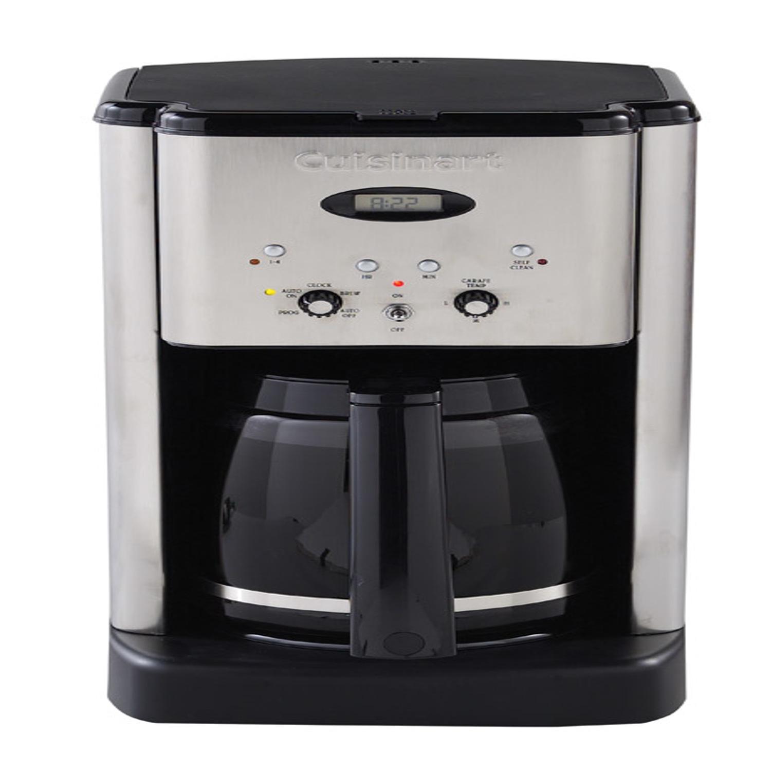 Photos - Coffee Maker Cuisinart Brew Central 12 cups Black/Silver  DCC-1200P1 